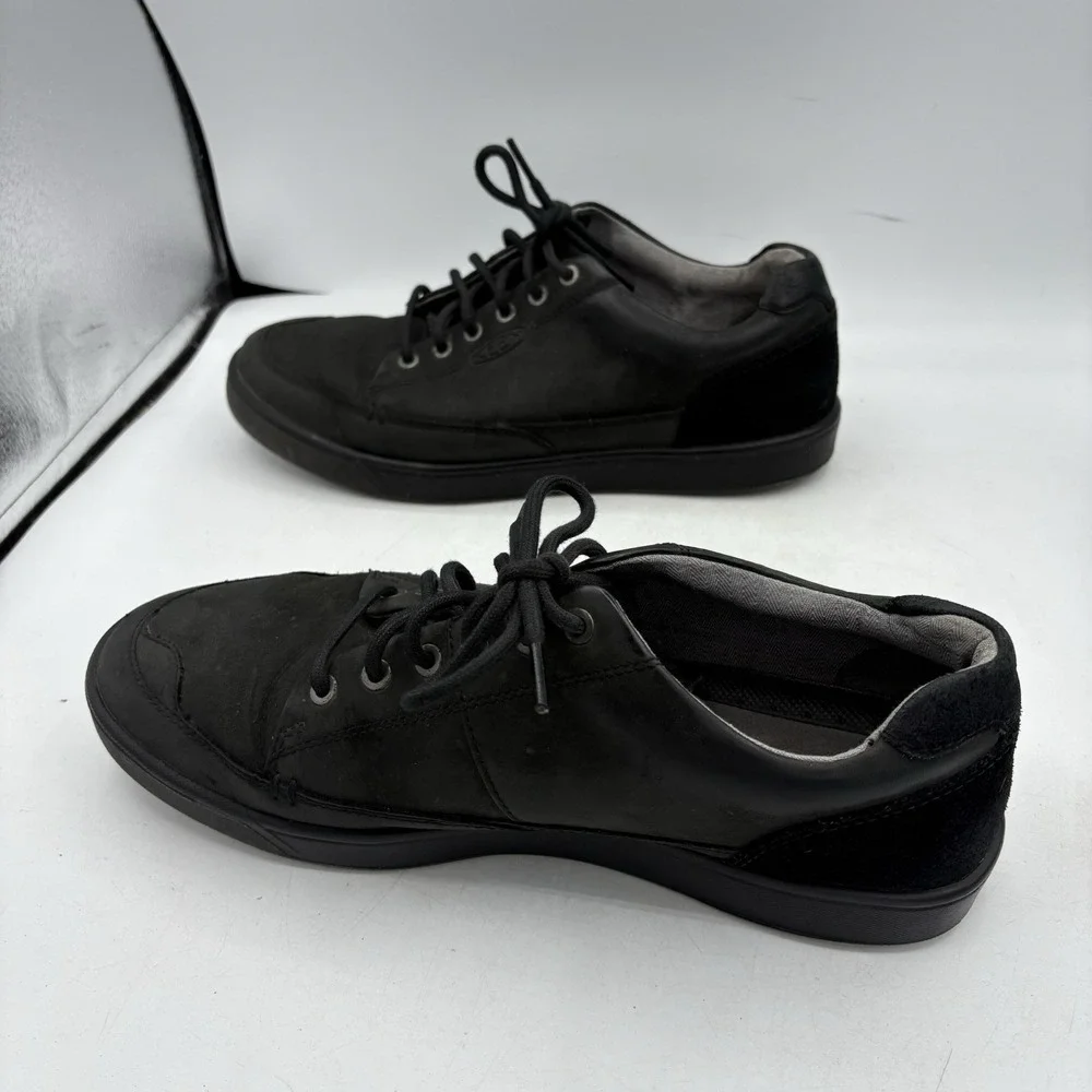 Keen Shoes Mens‎ Size 11.5 Glenhaven Sneakers Black Lace Up
